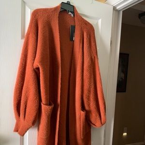 Burnt Orange Cardigan